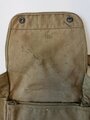 U.S. 1943 dated mapcase with carrying strap, well used