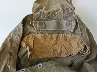 Rucksack Wehrmacht mit anhängendem Koppeltragegestell, ungereinigter Speicherfund