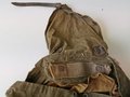 Rucksack Wehrmacht mit anhängendem Koppeltragegestell, ungereinigter Speicherfund