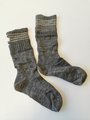 Paar Socken Wehrmacht, getragenes Paar