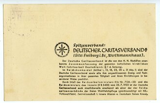 Mitgliedskarte Diözesan-Caritasverband Trier,...