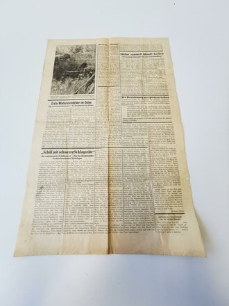 Lappland-Kurier, Zeitung für die deutschen Soldaten in Nordfinnland, Nr. 40, datiert 17.10.1941