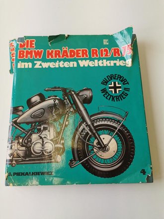 "Die BMW Kräder R12/R75"- im zweiten Weltkrieg, 192 Seiten, gebraucht, DIN A5