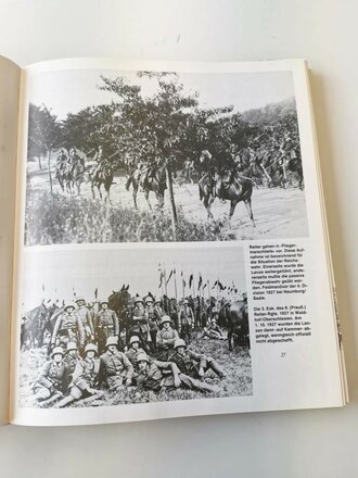 "Die feldgrauen Reiter" - Die berittenen und bespannten Truppen in Reichswehr und Wehrmacht, 246 Seiten, gebraucht, DIN A5