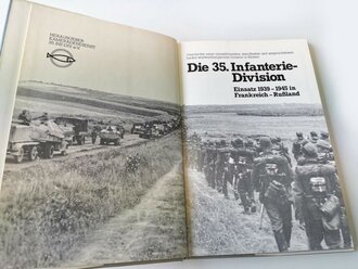 "Die 35. Infanterie-Division 1939-1945" - Kameradendienst 35. Inf. Div., 160 Seiten, gebraucht, DIN A5