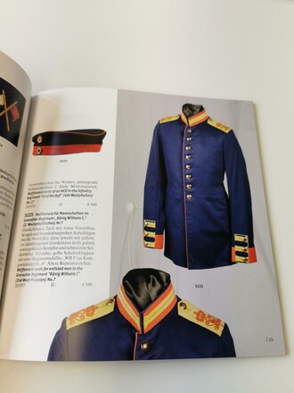 "Hermann Historica" - Die kaiserliche Armee in Feldgrau - die Sammlung Lacey, 75 Seiten, gebraucht, DIN A5