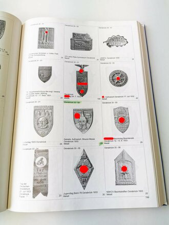 "Tagungs- und Veranstaltungsabzeichen 1930-1945" - 5. Auflage Band 2 L - Z, 533 Seiten, gebraucht, DIN A4