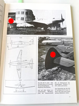 "Me 262" - Entwicklung, Erprobung und Fertigung des ersten einsatzfühigen Düsenjägers der Welt, 111 Seiten, gebraucht, DIN A4