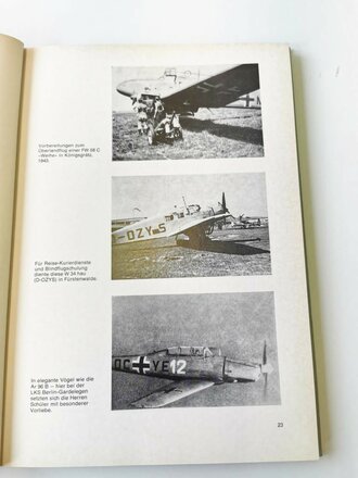 "Dora-Kurfürst und rote 13" - Ein Bildband: Flugzeuge der Luftwaffe 1933-1945, 176 Seiten, gebraucht, DIN A5