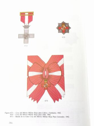 "Condecoraciones Militares Espanolas", 400 Seiten, gebraucht, DIN A5, spanisch