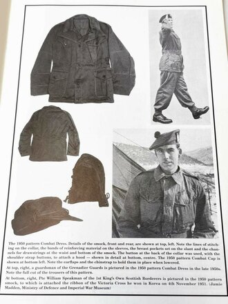 "The British Soldier in the 20th Century 9" - Combat Dress 1950 to the present day, 24 Seiten, gebraucht, DIN A4