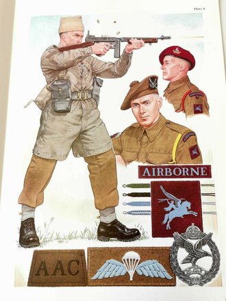 "The British Soldier in the 20th Century 10" - Airborne Uniforms, 24 Seiten, gebraucht, DIN A4