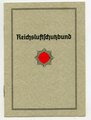 Reichsluftschutzbund Siegen , Mitgliedsausweis Nr. 450, datiert 1940