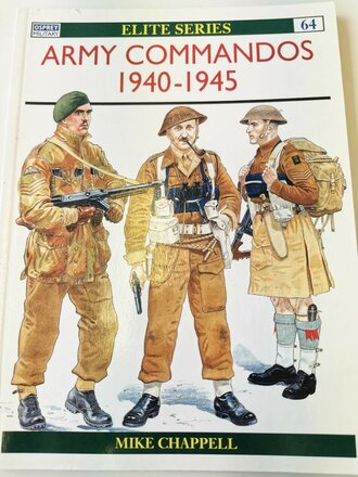 "Army Commandos 1940-1945", 64 Seiten, gebraucht, DIN A5