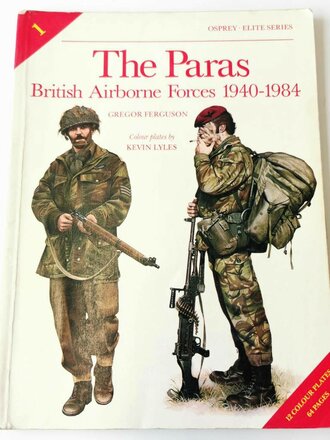 "The Paras" - British Airborne Forces 1940-1984, 52 Seiten, gebraucht, DIN A5