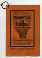 "Brandschutz und Luftschutz in meinem Anwesen" 16 Seiten, reich Illustriert