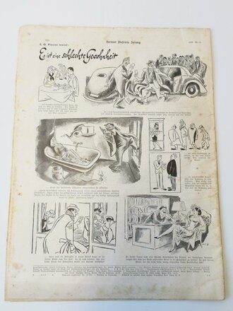 Berliner Illustrierte Zeitung "Der Gasschutz für das deutsche Kind ist da!", Nummer 15, 13. April 1939