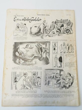 Berliner Illustrierte Zeitung "Der Gasschutz...