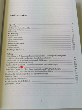 "Deutsche Kampfmesser", 328 Seiten, gebraucht, DIN A4