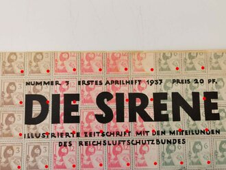 "Die Sirene", Nummer 7, Erstes Aprilheft 1937