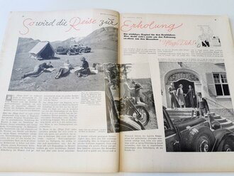 "Motor und Sport" - Ostpreußen Land des Motorsports 26. Juni 1938 - Heft 26, 50 Seiten, gebraucht, DIN A4