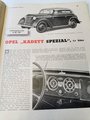 "Motor und Sport" - 19. Juni 1938 - Heft 25, 54 Seiten, gebraucht, DIN A4