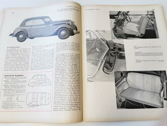 "Motor und Sport" - 30 April 1939 - Heft 18, 58 Seiten, gebraucht, DIN A4