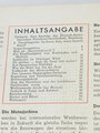 "Motor und Sport" - 20 November 1938 - Überall Standard überall dienstbereit! - Heft 47, 50 Seiten, gebraucht, DIN A4