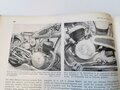 "Motor und Sport" - 28 Februar 1937 - 2. Ausstellungsheft - Heft 9, 100 Seiten, gebraucht, DIN A4