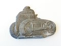 1. Weltkrieg Kinderspielzeug, 2 Tanks aus Blei, Höhe jeweils 3,5 und 4,5cm