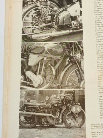 "Motor und Sport" - 24. Juli 1938 - Heft 30, 54 Seiten, gebraucht, DIN A4