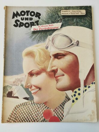 "Motor und Sport" - 9. Januar 1938 - Heft 2, 42...