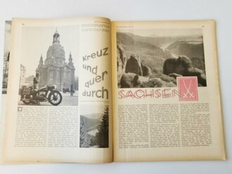 "Motor und Sport" - 10. April 1938 - Heft 15, 66 Seiten, gebraucht, DIN A4