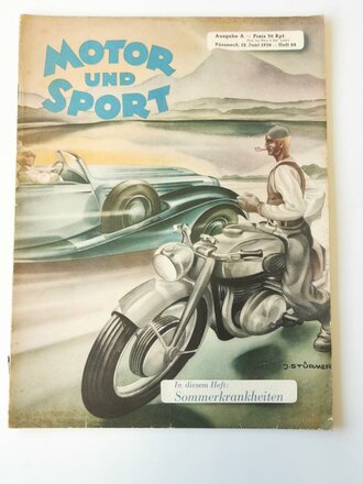 "Motor und Sport" - 12. Juni 1938 - Heft 24, 58...