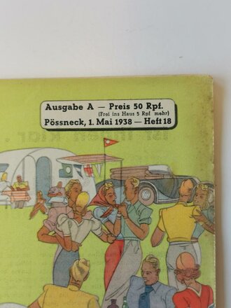 "Motor und Sport" - 1. Mai 1938 - Heft 18, 58...