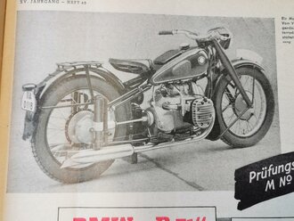 "Motor und Sport" - 02. Oktober 1938 - Heft 40, 50 Seiten, gebraucht, DIN A4