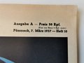 "Motor und Sport" - 07. März 1937 - Heft 10, 82 Seiten, gebraucht, DIN A4