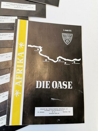 Nachkrieg, 9 Ausgaben " Die Oase" 1980