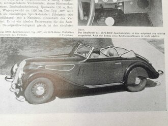 "Motor und Sport" - 03. April 1938 - Heft 14, 50 Seiten, gebraucht, DIN A4