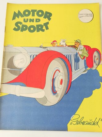 "Motor und Sport" - 13.Februar 1938 - Heft 7,...