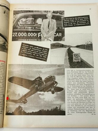 "Motor und Sport" - 30.Juli 1939 - Heft 31, 50 Seiten, gebraucht, DIN A4