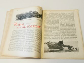 "Motor und Sport" - 05.August 1928 - Heft 32, 70 Seiten, gebraucht, DIN A4