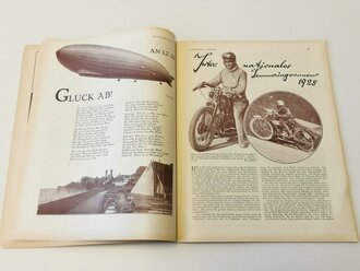 "Motor und Sport" - 30.September 1928 - Heft 40, 64 Seiten, gebraucht, DIN A4