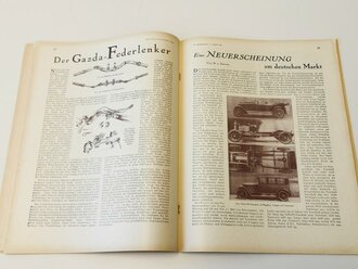 "Motor und Sport" - 30.September 1928 - Heft 40, 64 Seiten, gebraucht, DIN A4