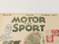 "Motor und Sport" - 30.September 1928 - Heft 40, 64 Seiten, gebraucht, DIN A4