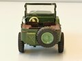 "Ites" U.S. Jeep made form Tin, modern toy, 17cm lenght