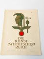 "Die Kunst im deutschen Reich"  Grossformatiges Heft Folge 2, Februar 1942