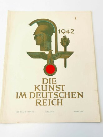 "Die Kunst im deutschen Reich"  Grossformatiges...