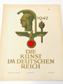"Die Kunst im deutschen Reich"  Grossformatiges Heft Folge 4, April 1942