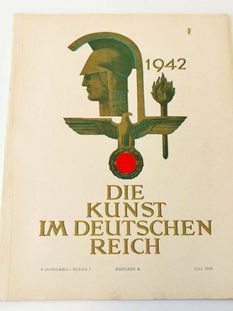 "Die Kunst im deutschen Reich"  Grossformatiges...
